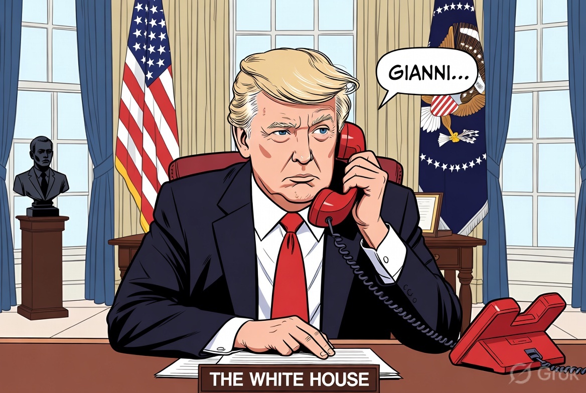 Trump on the hotline